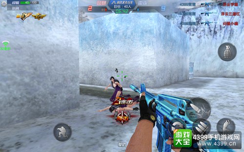 生死狙击手机版M4A1冰封解析