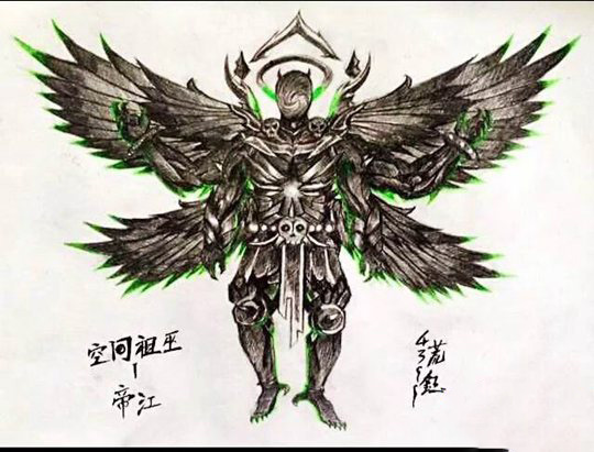 洪荒大劫篇手绘空间祖巫-4399荒钰