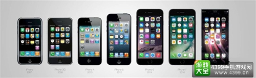 iPhone历代造型