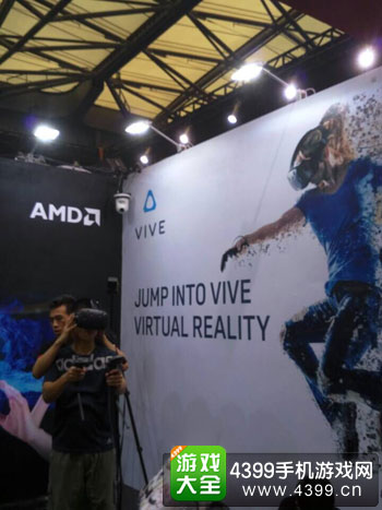 AMD展台VR体验