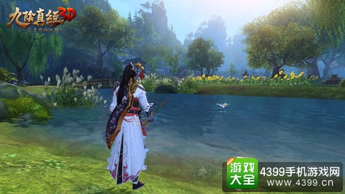 九阴真经3D临江垂钓
