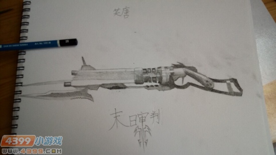 生死狙击玩家手绘帅气的末日审判