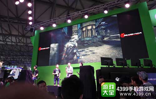 微软Xbox演示战争机器重制版