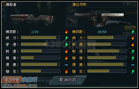 和撕裂者的对比