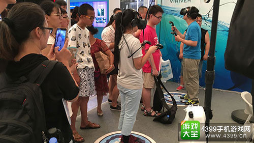 VR新锐团队大河有渔CJ引围观