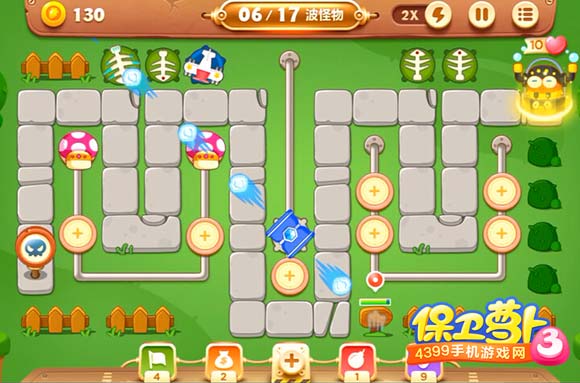 保卫萝卜3公园攻略
