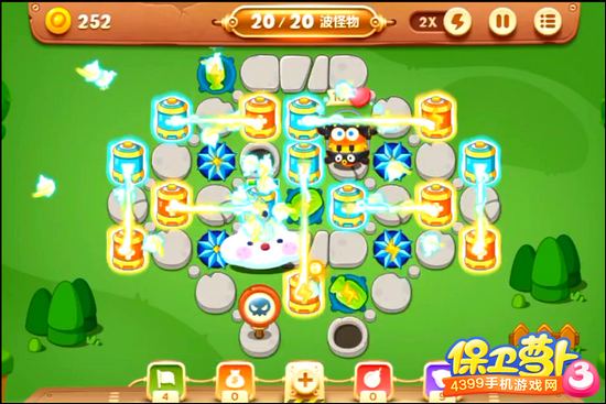 保卫萝卜3公园第29关