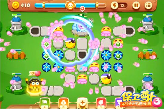 保卫萝卜3公园第30关