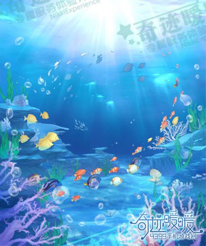 奇迹暖暖夏沫海歌活动套装灵溪海梦