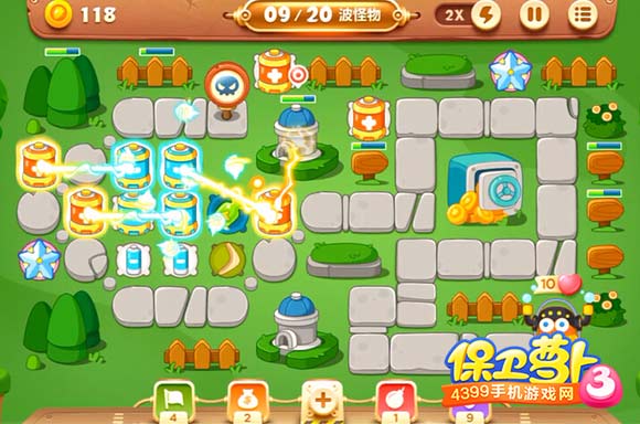 保卫萝卜3公园图文攻略