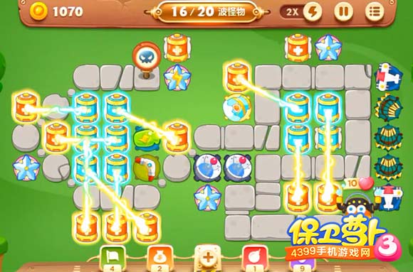 保卫萝卜3公园图文攻略