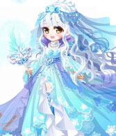 奥比岛莲姬冰霜王妃装