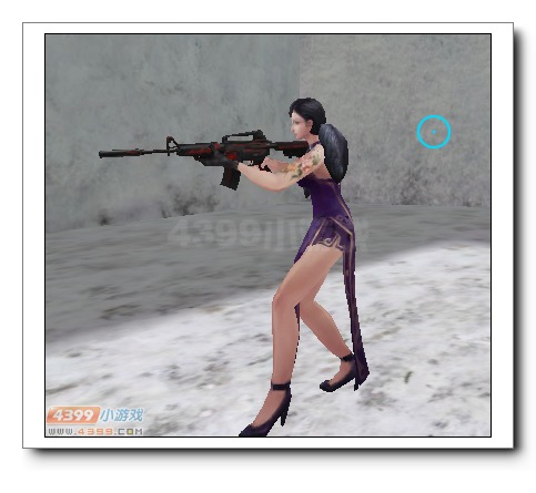 生死狙击M4A1战意第三人称手持图