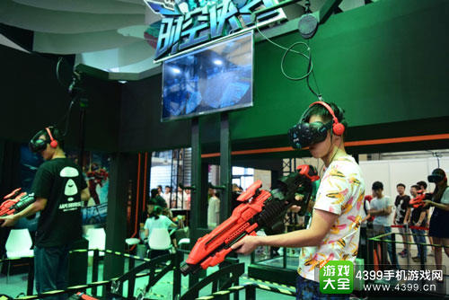 为增强沉浸感，大量VR外设展出