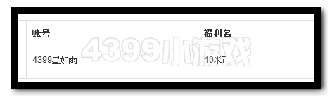 4399明星达人星如雨成功兑换米币