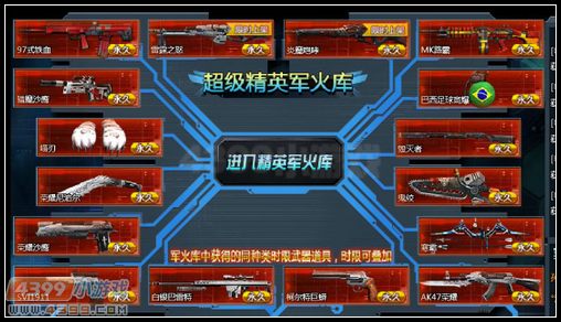 生死狙击巴西足球超级精英军火库获取方式