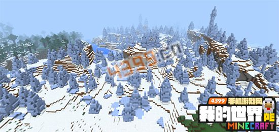 我的世界手机版冰雪城堡代码
