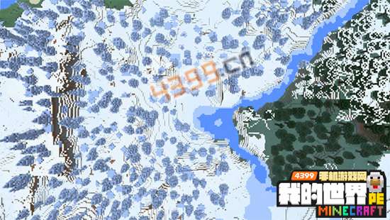 我的世界手机版冰雪城堡代码