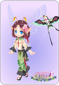 小花仙烟柳飞燕套装