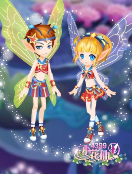 小花仙拉拉队服套装
