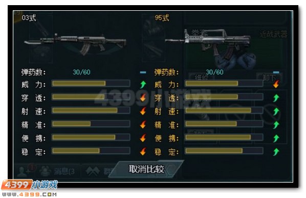 生死狙击03式对比95式