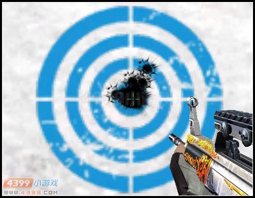 生死狙击烈焰95式点射弹道