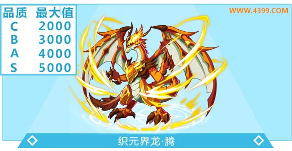 奥奇传说织元界龙腾精灵图鉴技能表