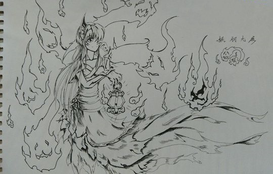 洪荒大劫篇幽魂女鬼-499妖羽九尾