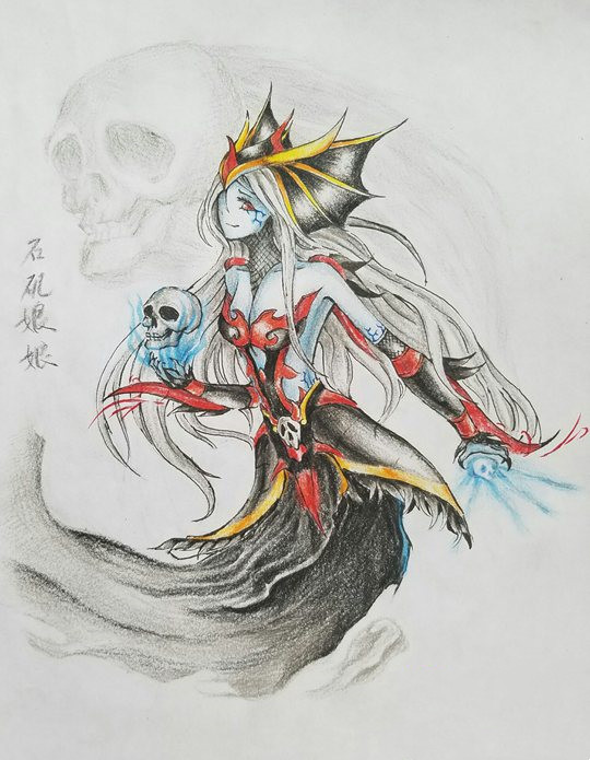 洪荒大劫篇彩绘石矶娘娘-4399荒钰