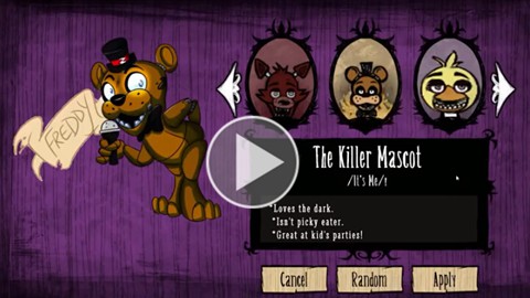 饥荒玩具熊的五夜后宫全角色MOD汇总