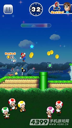 超级马里奥run