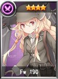 苍穹战线Fw190图鉴 fw190属性技能资料