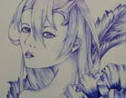 造梦西游4圆珠笔画·小白龙