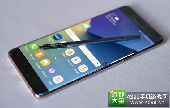 三星Note7正面