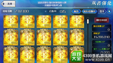 命运冠位指定狗粮本