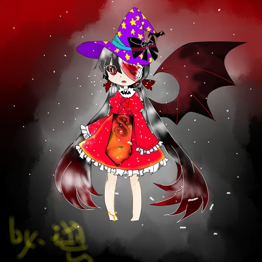 洪荒大劫篇鼠绘·小魔女版千年蝠妖-4399叶子琪·忆