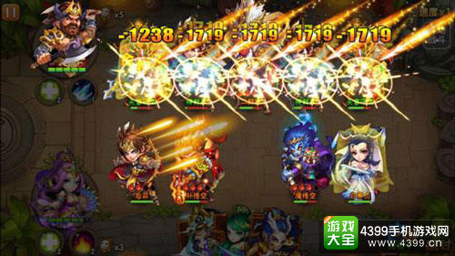 《西游奇遇记》跨服PK战武将搭配攻略