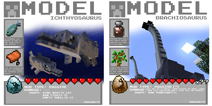 我的世界mod图鉴 国外玩家制作远古生物同人图