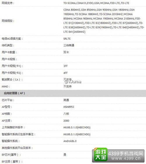 红米4