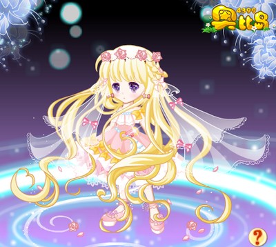 奥比岛奥比秀花都少女