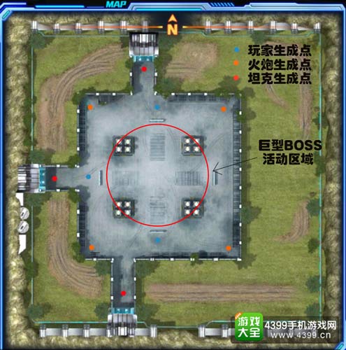 坦克之战地狱战甲地图解析