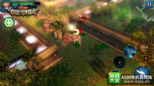突袭僵尸围城