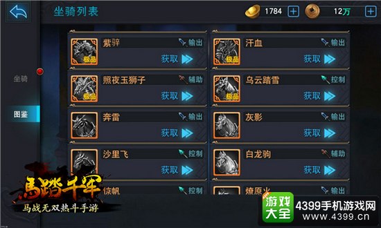 马踏千军战马
