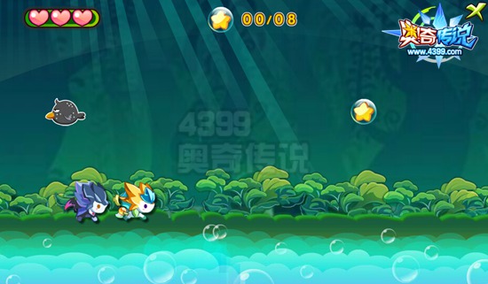 奥奇传说合作的力量 每天100万经验