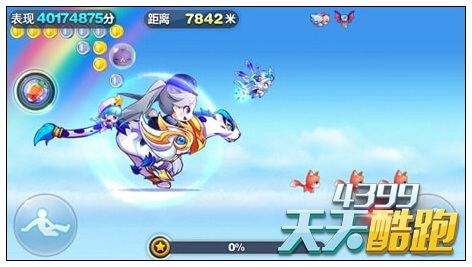 天天酷跑觉醒飞天云豹单人模式得分测评