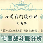 奇迹暖暖七国战斗服分析