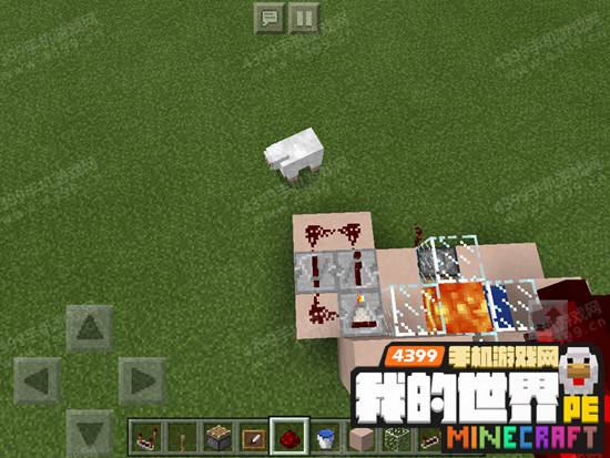 我的世界0.17红石刷石机
