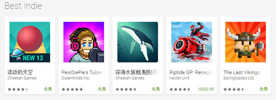 最佳独立游戏
