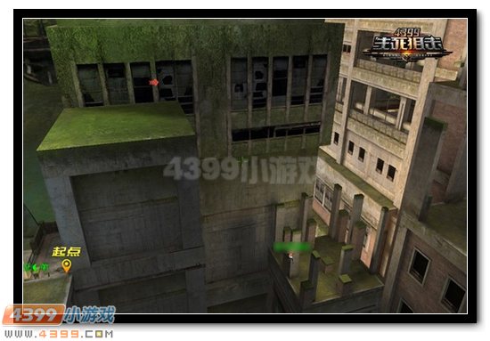 4399生死狙击身法地图遗忘都市