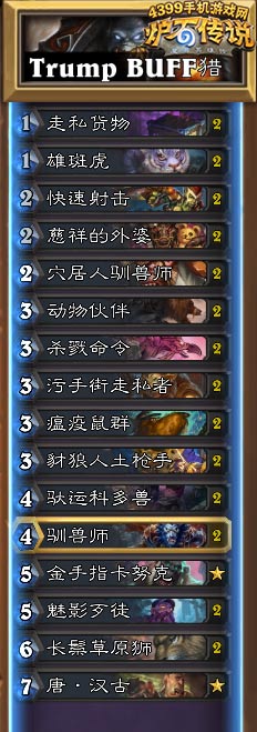 炉石传说污手党猎